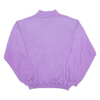 IPSO Gym Womens Sweatshirt Purple High Neck ONE SIZE