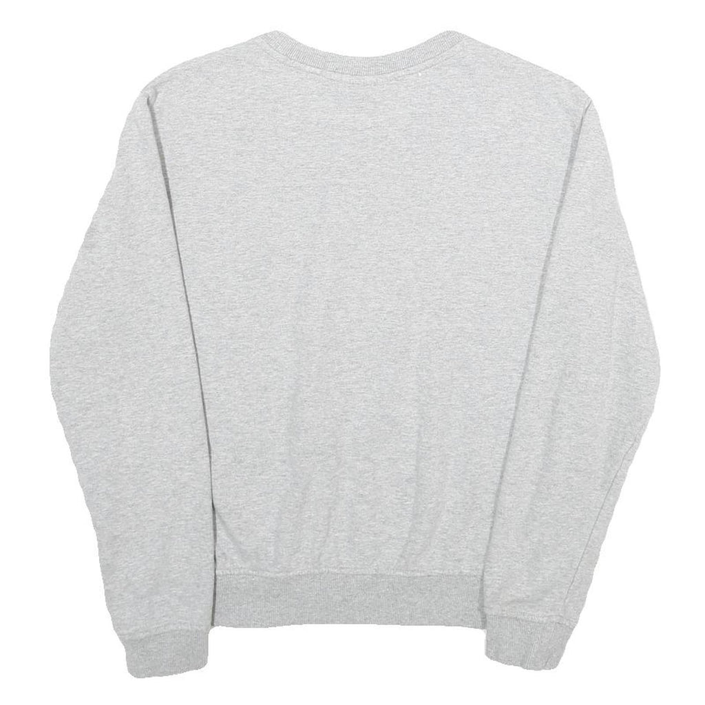 FILA Womens Grey Crew Neck Sweatshirt M Casual Cotton Blend Pullover