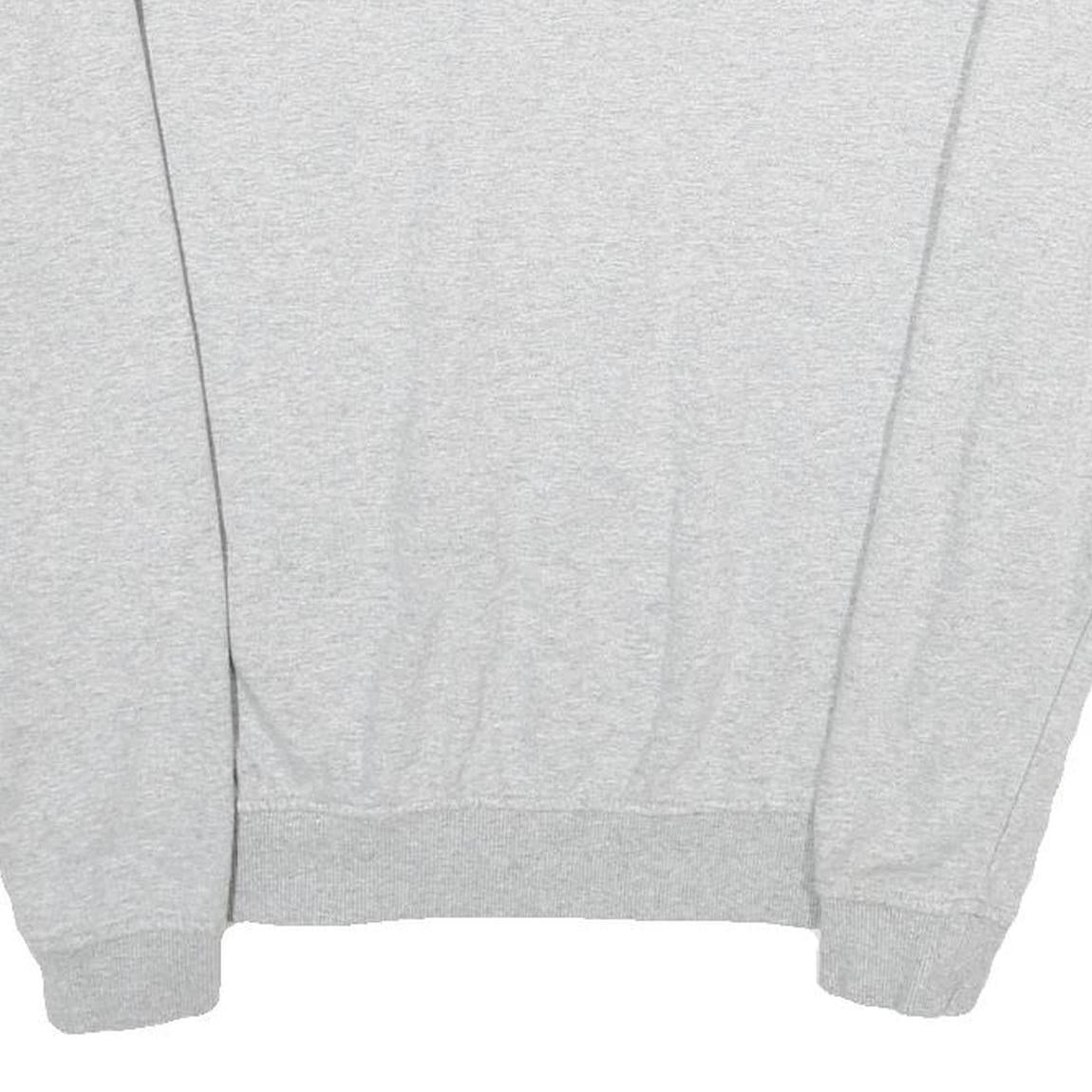 FILA Womens Grey Crew Neck Sweatshirt M Casual Cotton Blend Pullover