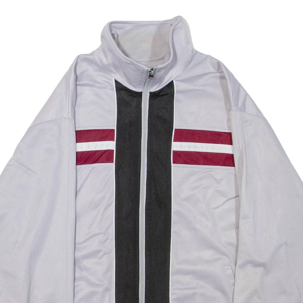VICKY FASHION Mens Track Jacket Grey M