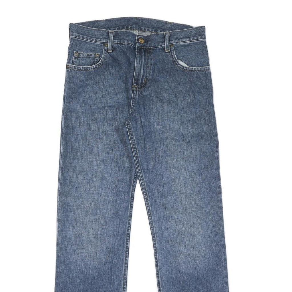 CARHARTT Mens Jeans Blue Regular Straight Denim Medium W31 L34 Workwear