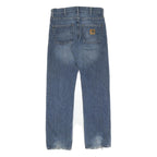 CARHARTT Mens Jeans Blue Regular Straight Denim Medium W31 L34 Workwear