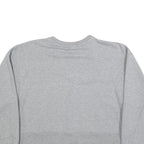 NIKE Womens Grey Crew Neck XS Cotton Blend Pullover Sweatshirt Casual