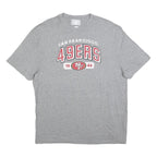 NFL Mens Grey San Francisco 49ers Graphic T-Shirt XL Short Sleeve Crew Neck