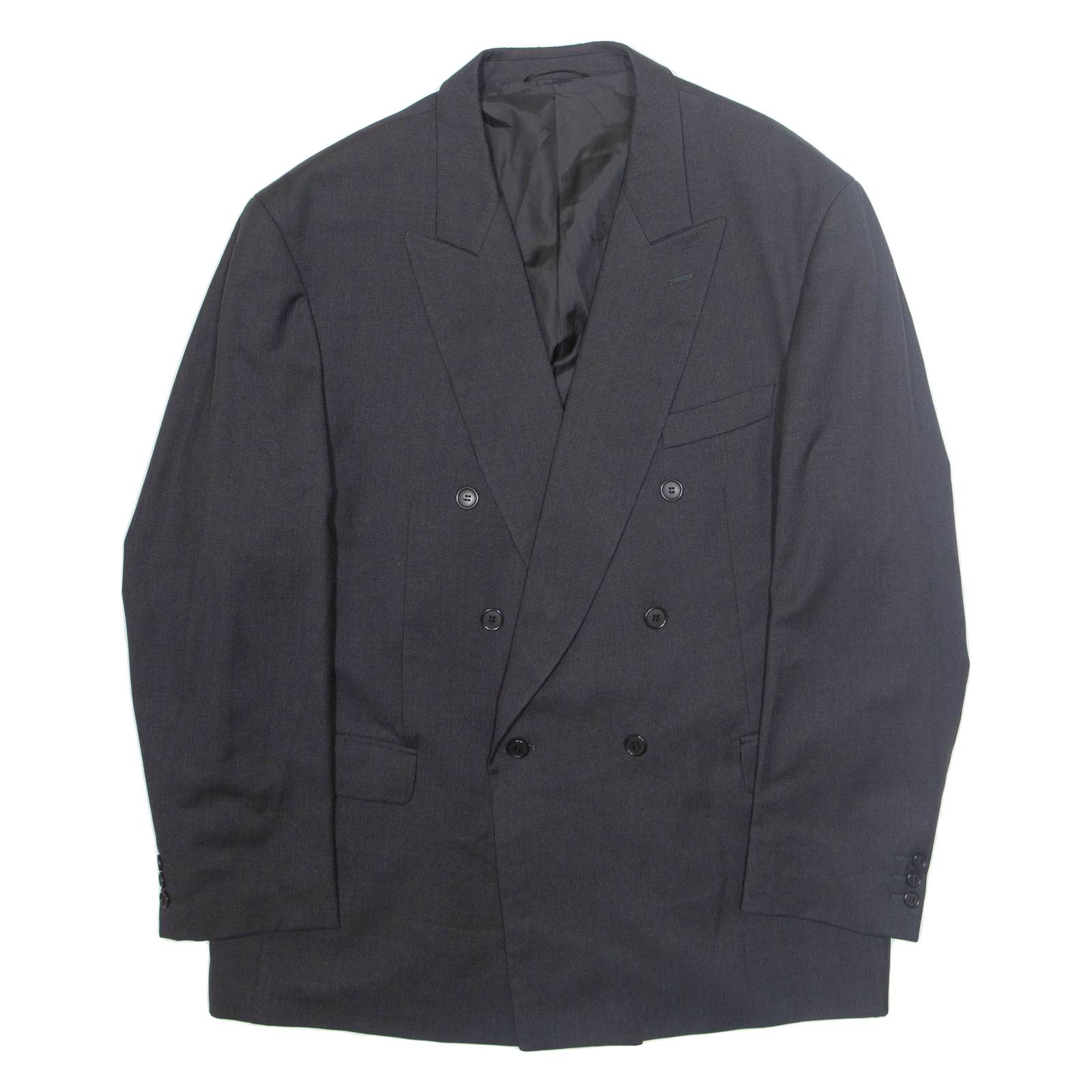 Mens Blazer Jacket Black L