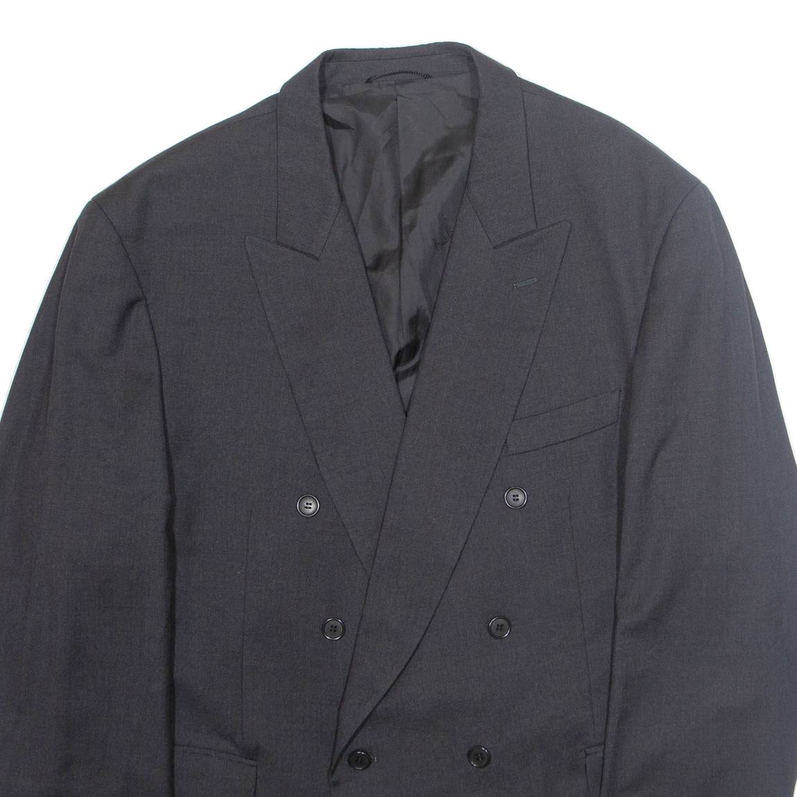 Mens Blazer Jacket Black L