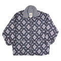 SPEEDWAY Womens Coat Black Crazy Pattern S