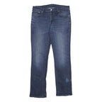 LEVI'S 511 Mens Slim Jeans Blue Denim W34 L32 Classic Cotton Blend Zip