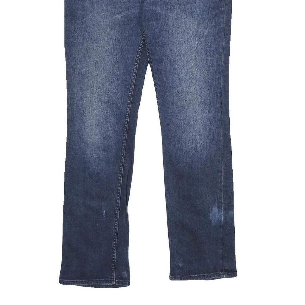 LEVI'S 511 Mens Slim Jeans Blue Denim W34 L32 Classic Cotton Blend Zip