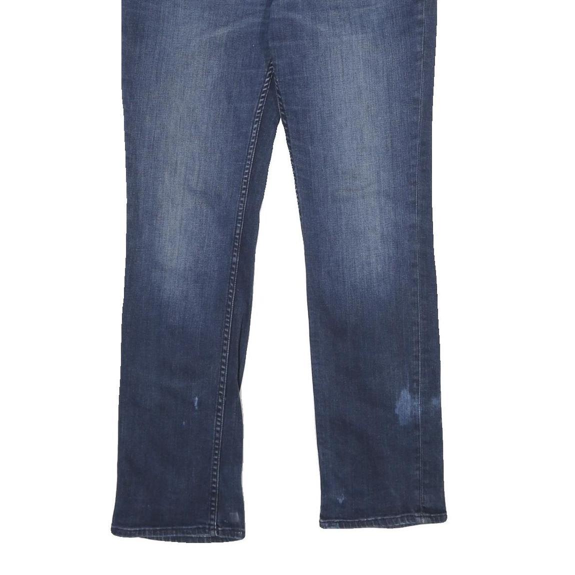 LEVI'S 511 Mens Slim Jeans Blue Denim W34 L32 Classic Cotton Blend Zip