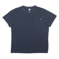 DICKIES Mens Navy Blue Plain Pocket T-Shirt XL Short Sleeve Crew Neck Casual