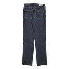 ARMANI JEANS Womens Slim Blue Denim Slim Jeans W26 L30 Classic Zip Comfort