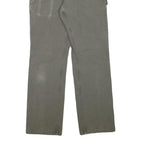 CARHARTT Mens Cotton Blend Relaxed Straight Trousers W29 L30 Workwear Utility