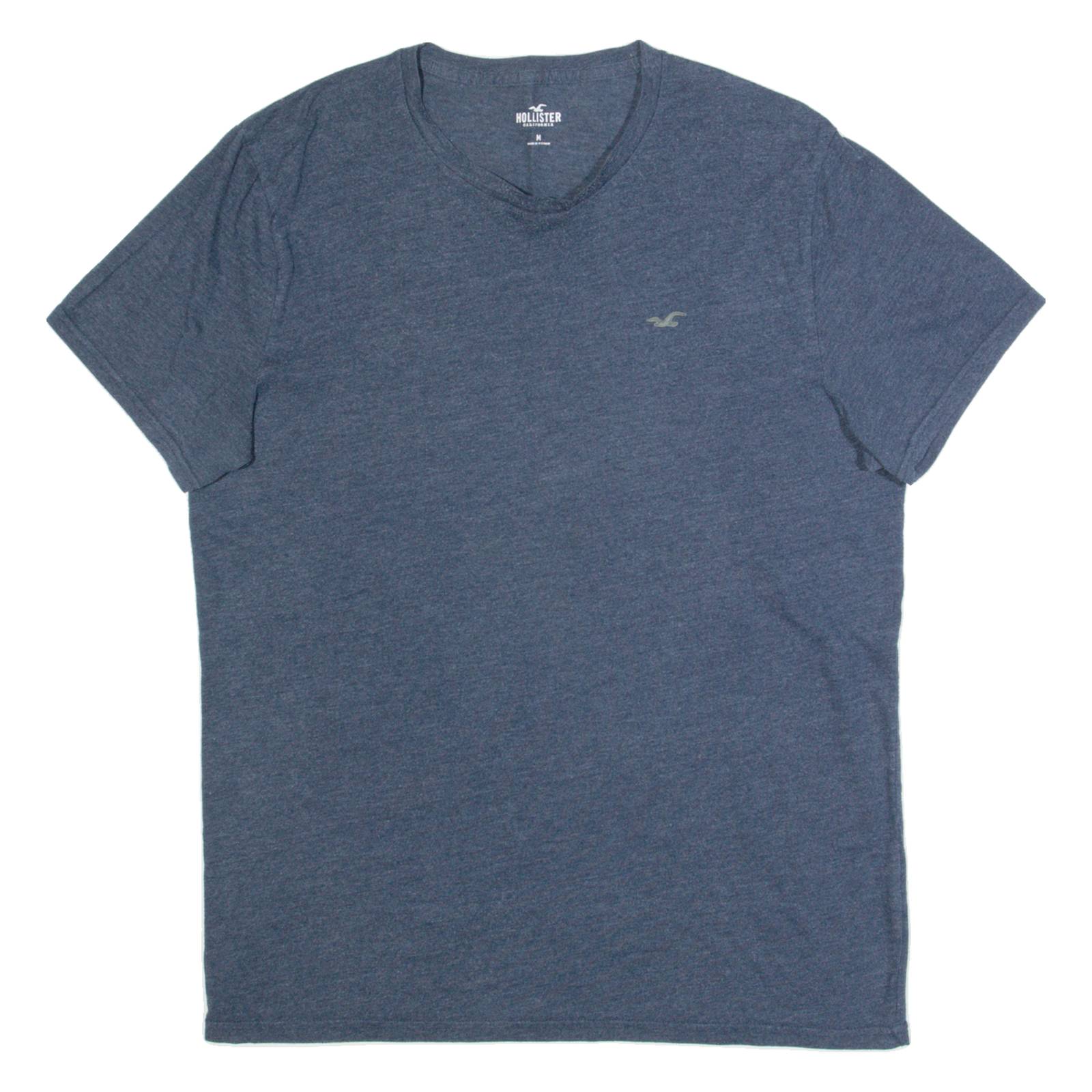 HOLLISTER Mens T-Shirt Blue M