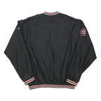 REEBOK Mens Black South Carolina Track Jacket XL Polyester Blend Plain Retro