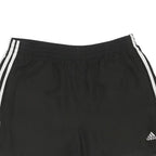 ADIDAS Mens Black Sports Casual Shorts M W30 Polyester Blend Classic Fit