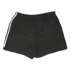 ADIDAS Mens Black Sports Casual Shorts M W30 Polyester Blend Classic Fit