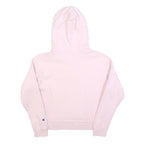 CHAMPION Womens Pink Pullover Hoodie S Cotton Blend Casual Streetwear