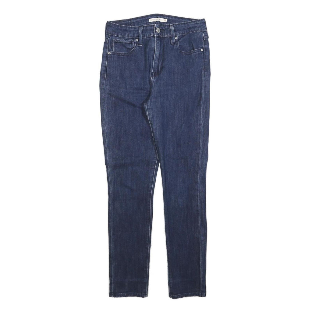 LEVI'S 721 Womens Jeans Blue Slim Skinny Denim Medium W29 L28 Stretch Zip Fly