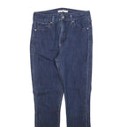 LEVI'S 721 Womens Jeans Blue Slim Skinny Denim Medium W29 L28 Stretch Zip Fly