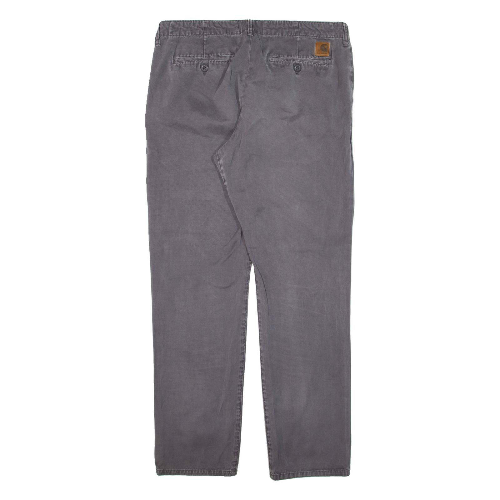 CARHARTT Club Pant Mens Trousers Grey Regular Straight W34 L32