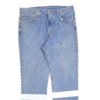 LEVI'S 516 Straight Mens Jeans Blue Regular Straight Denim Medium W38 L32