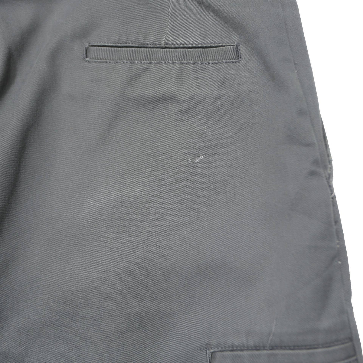 DICKIES Mens Polyester Blend Grey Loose Fit Straight Leg Trousers W41 L30