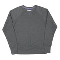 CHAMPION Mens Grey Crew Neck M Pullover Cotton Blend Sweatshirt Classic Logo