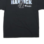 Mens Black Kevin Harvick Graphic T-Shirt L Short Sleeve Crew Neck Racing