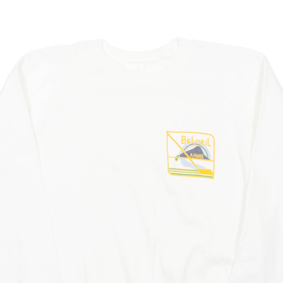 Beloeil Womens Sweatshirt White M