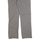 DICKIES Mens Jeans Grey Regular Straight Denim W30 L30 Casual Workwear Zip