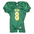 NIKE DCE #8 American Football Mens Jersey Green USA V-Neck Nylon L