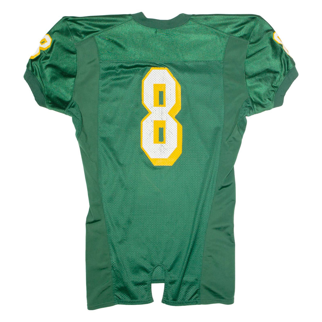 NIKE DCE #8 American Football Mens Jersey Green USA V-Neck Nylon L