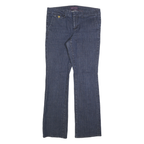 TOMMY HILFIGER Womens Jeans Blue Regular Flared Denim Medium W32 L30 Classic Fit
