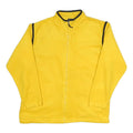 MTA PRO Mens Yellow Zip Jacket XL Polyester Plain Comfort Casual Outerwear