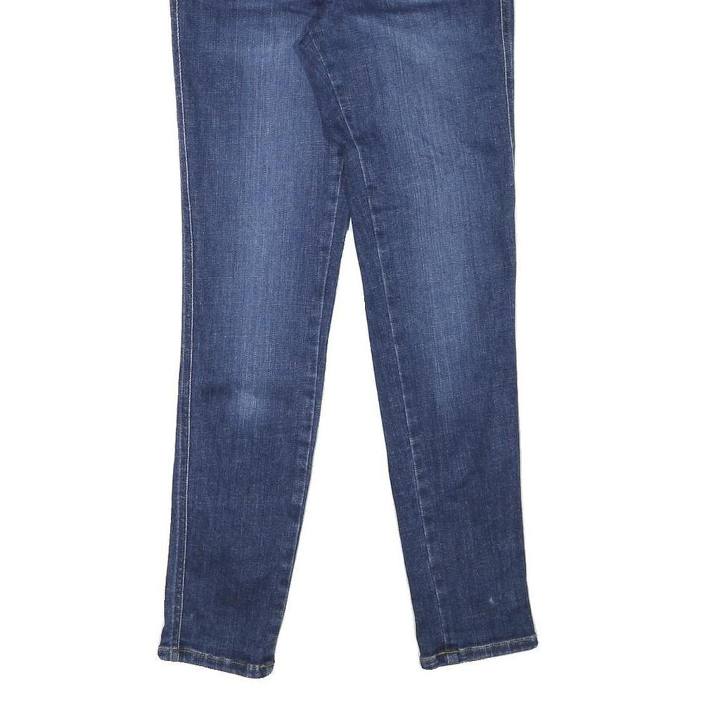 DIESEL Womens Slim Blue Denim Cotton Blend Slim Jeans W26 L29 Stylish Zip