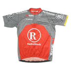 BONTRAGER Mens Grey & Red Cycling T-Shirt 2XL Short Sleeve Crew Neck RadioShack