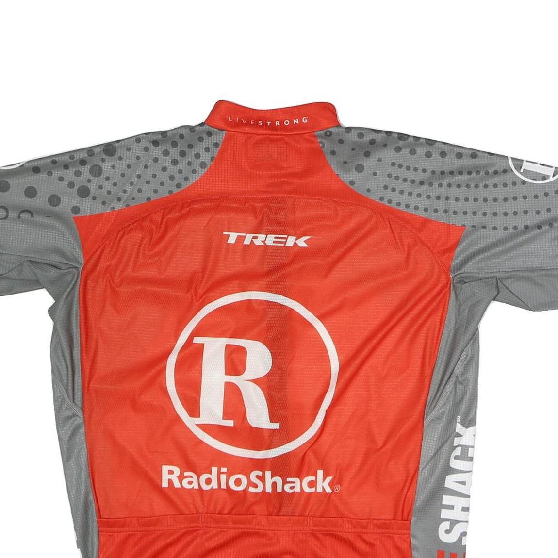 BONTRAGER Mens Grey & Red Cycling T-Shirt 2XL Short Sleeve Crew Neck RadioShack