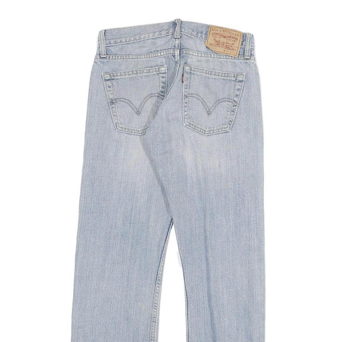 LEVI'S 514 Mens Slim Jeans Blue Denim W28 L30 Zip Cotton Blend