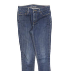 LEVI'S Womens Jeans Blue Slim Skinny Denim Medium W26 L28 Classic Zip Pockets