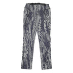 PATRIZIA PEPE Womens Joggers Blue & White M W26 L26 Patterned Slim Fit Straight