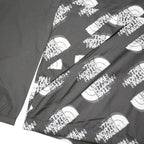 THE NORTH FACE Boys Black & White Logo Print Windbreaker Jacket 14-15Y Polyester