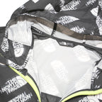 THE NORTH FACE Boys Black & White Logo Print Windbreaker Jacket 14-15Y Polyester