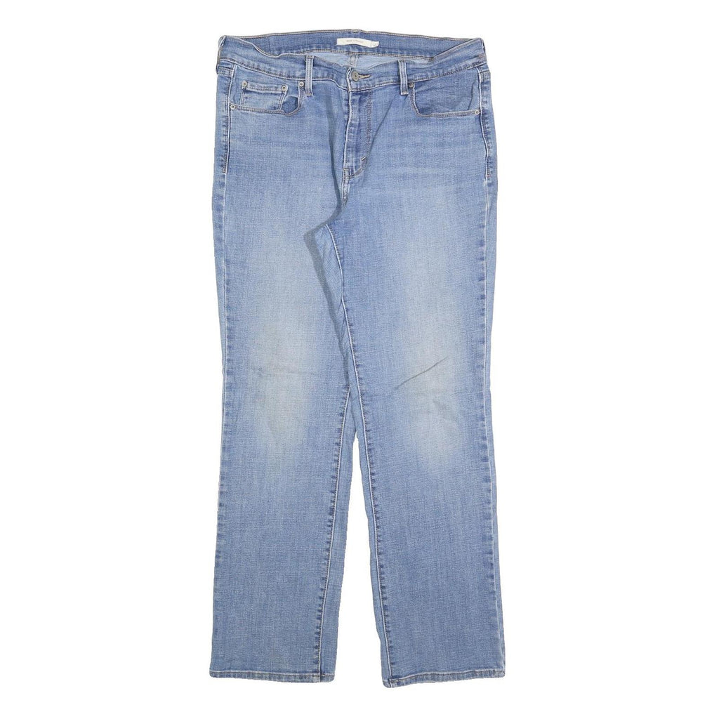 LEVI'S 505 Womens Blue Regular Straight Denim Medium W31 L30 Classic Cotton