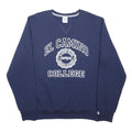 RUSSELL ATHLETIC Mens Blue El Camino College Crew Neck M Cotton Sweatshirt