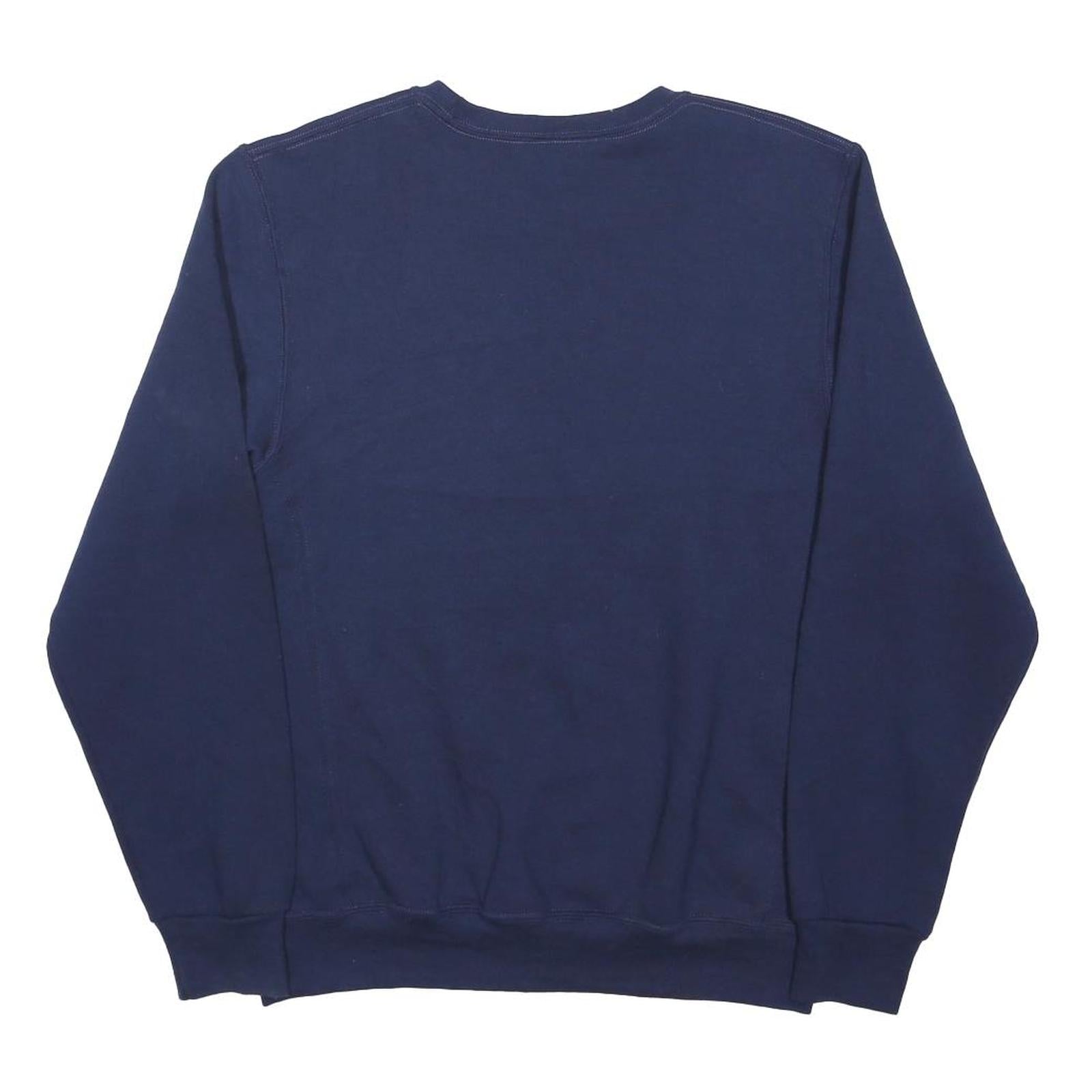 RUSSELL ATHLETIC Mens Blue El Camino College Crew Neck M Cotton Sweatshirt