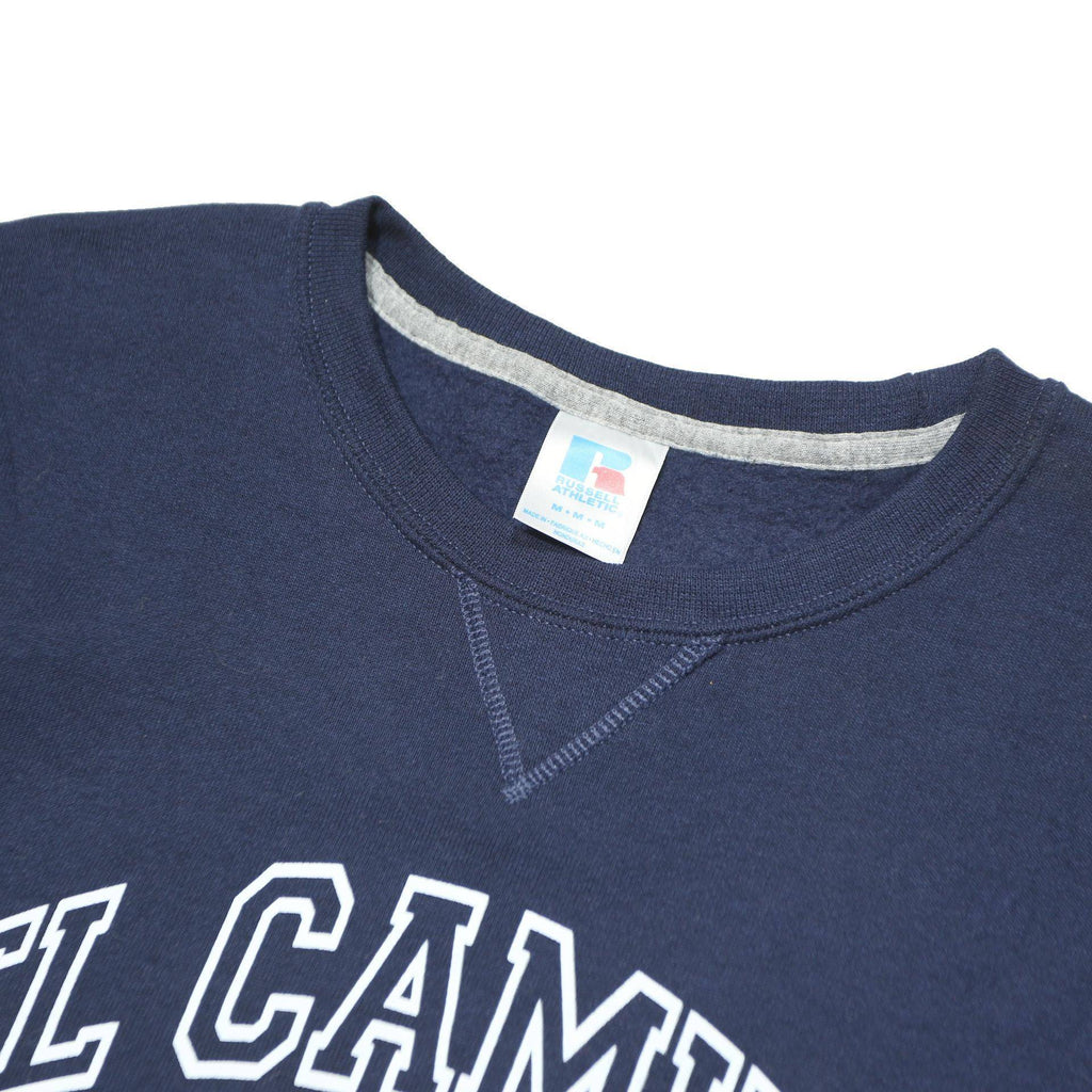 RUSSELL ATHLETIC Mens Blue El Camino College Crew Neck M Cotton Sweatshirt
