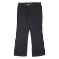 DICKIES Workwear Womens Trousers Black Slim Bootcut W34 L30