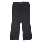 DICKIES Workwear Womens Trousers Black Slim Bootcut W34 L30