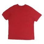 CHAPS Mens Red Graphic T-Shirt XL Short Sleeve Crew Neck Classic Cotton